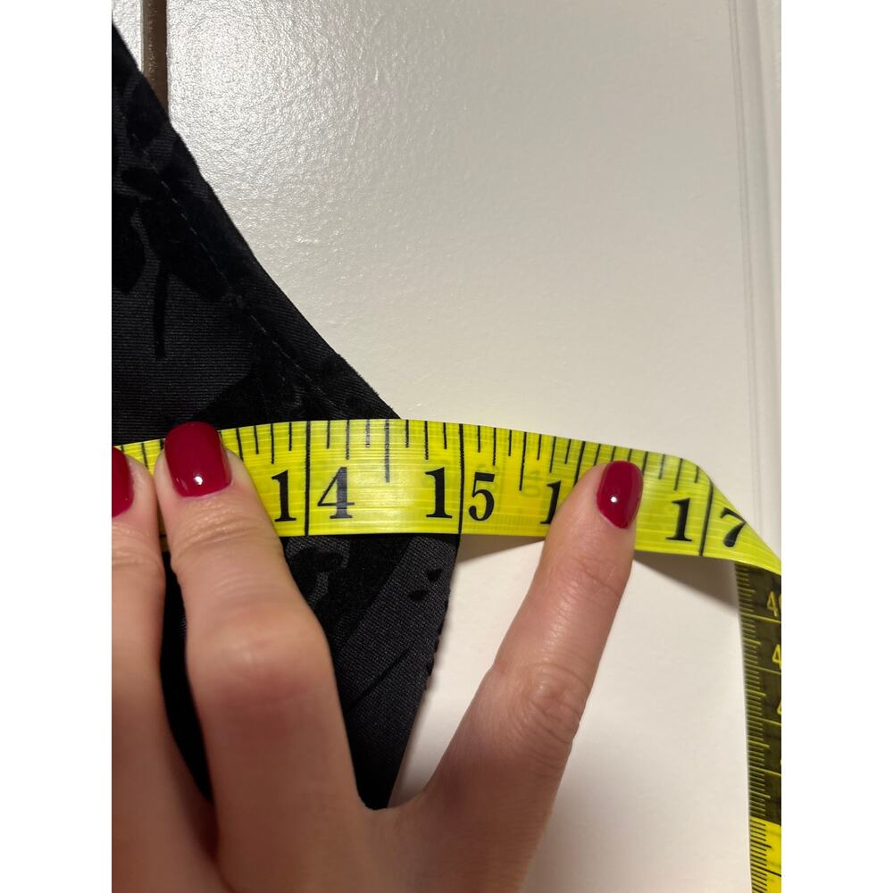Francesca's Black Floral Cutout Two-Piece Dress XS - Picture 5 of 8